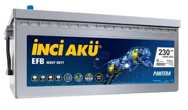 Inci Aku SuprA Heavy Duty EFB 6СТ